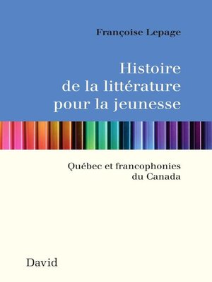cover image of Histoire de la littérature pour la jeunesse